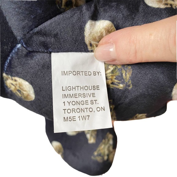 Van Gogh Plush Bear Smoking Skeleton 15" Teddy Bear Lighthouse Immersive NEW - Picture 9 of 9